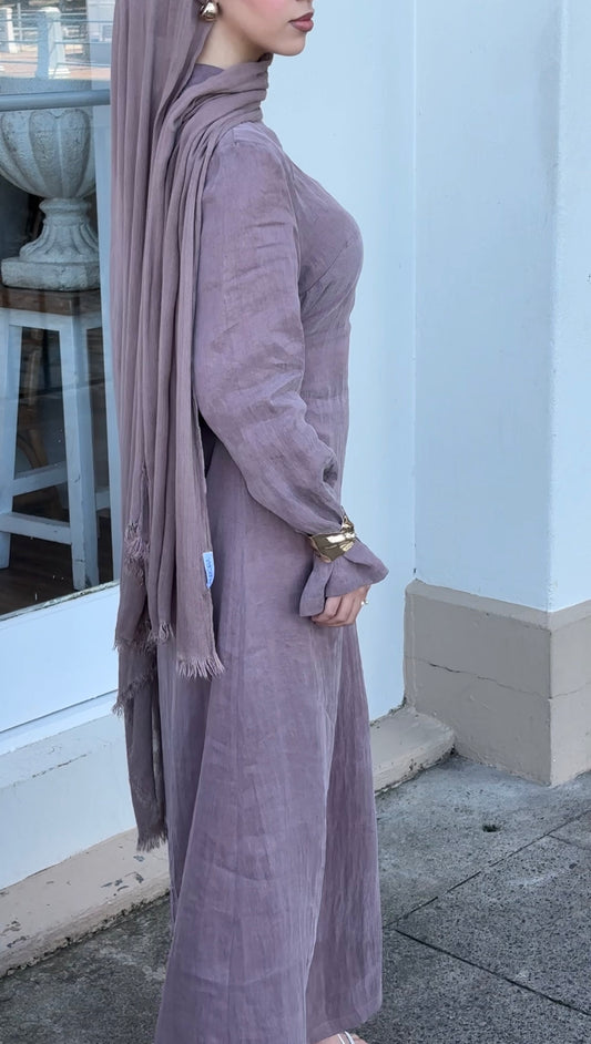 Noor dress Lilac Dusk