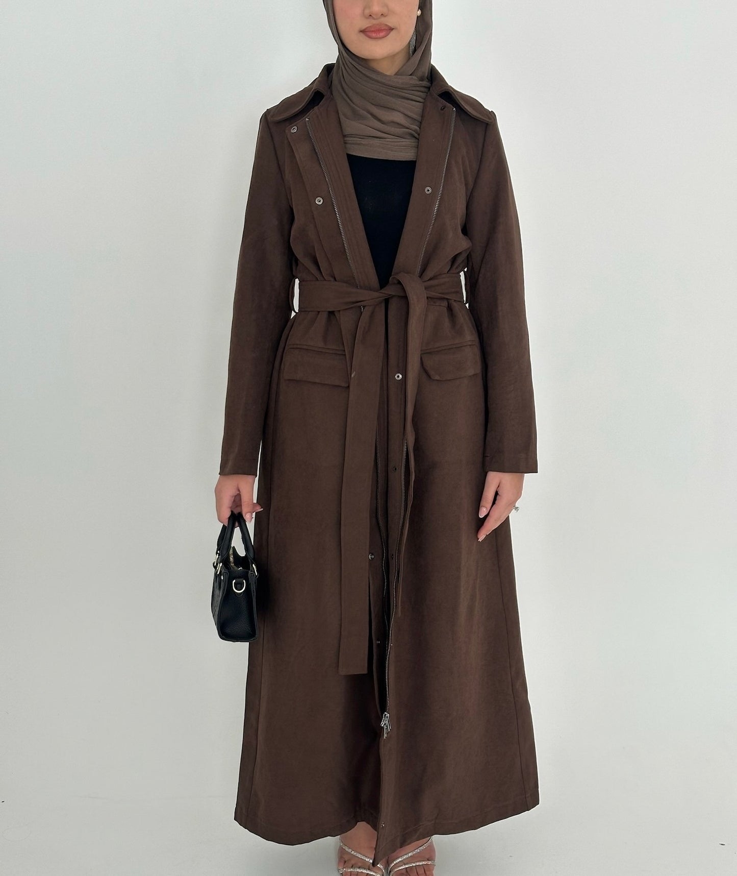Jasmine Trench - Brown